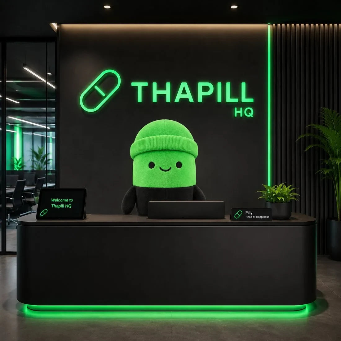 THAPILL HQ reception, Dubai